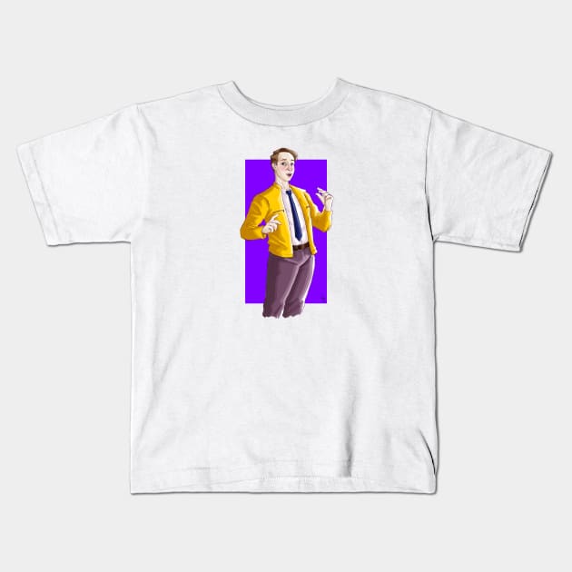 Dirk Gently Kids T-Shirt by ConnorATerro